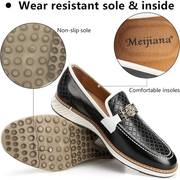 Men\'s Black Oxford Shoes Dress Shoes Men\'s Lightweight lace-up Fashion Shoes main image 6